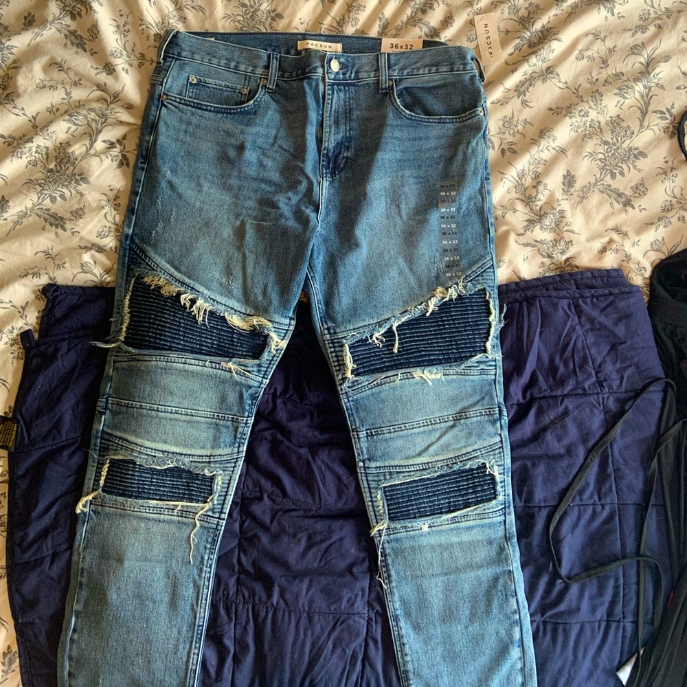 PacSun Stacked Skinny Jeans